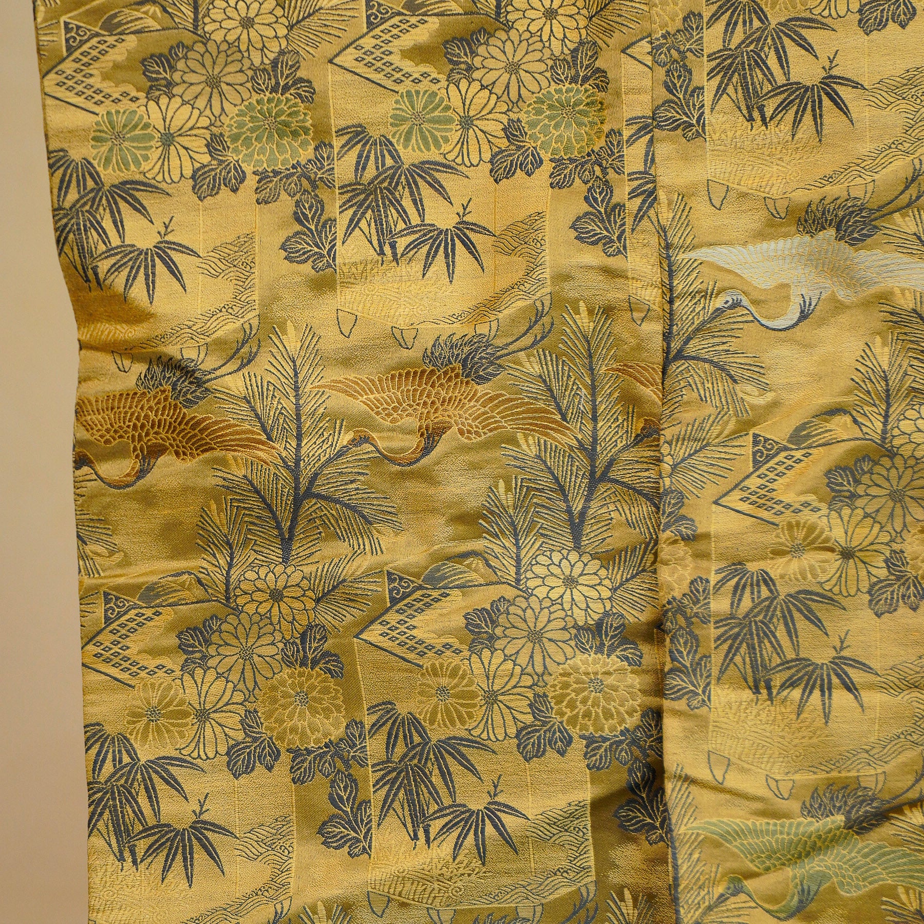Coming Soon - Premium Uchikake Fabric: 0714_17 | Noble Gold