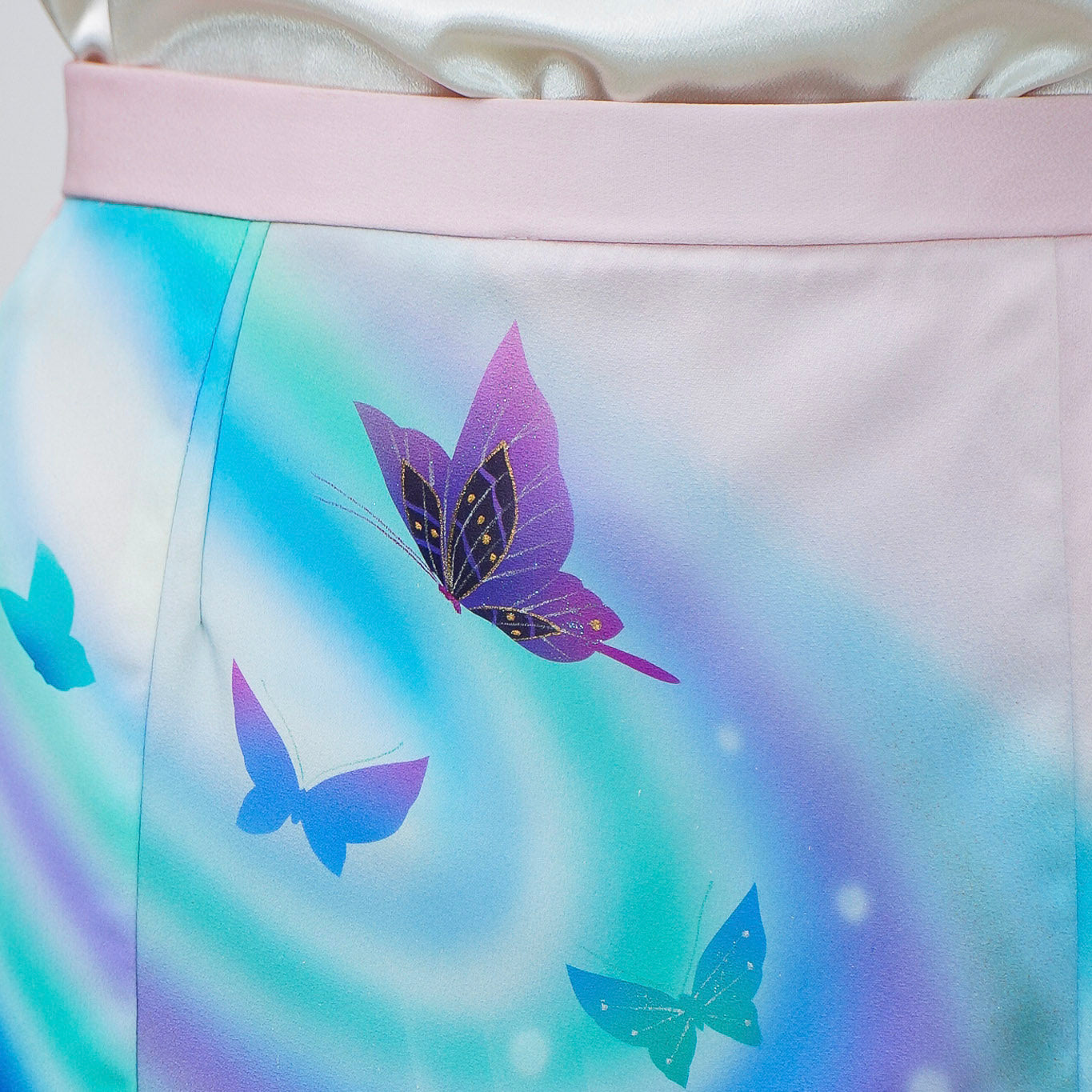 Premium On-hand: Lavender Summer Wrap Skirt | SWS7827 | 1P
