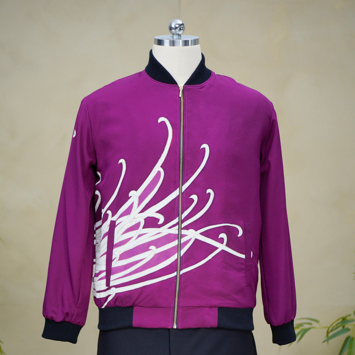 Premium On-hand: Purple Men's Bomber Jacket | Large | BJ8271M