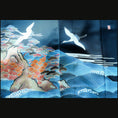 Load image into Gallery viewer, Dec 1 LIVE Fabric: Crane, Ocean and Sakura (Fabric: 31)
