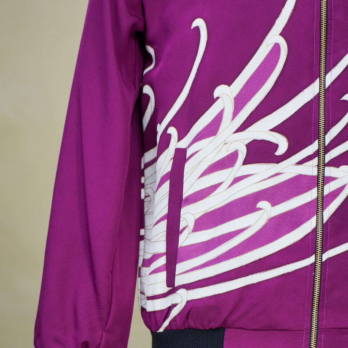 Premium On-hand: Purple Men's Bomber Jacket | Large | BJ8271M