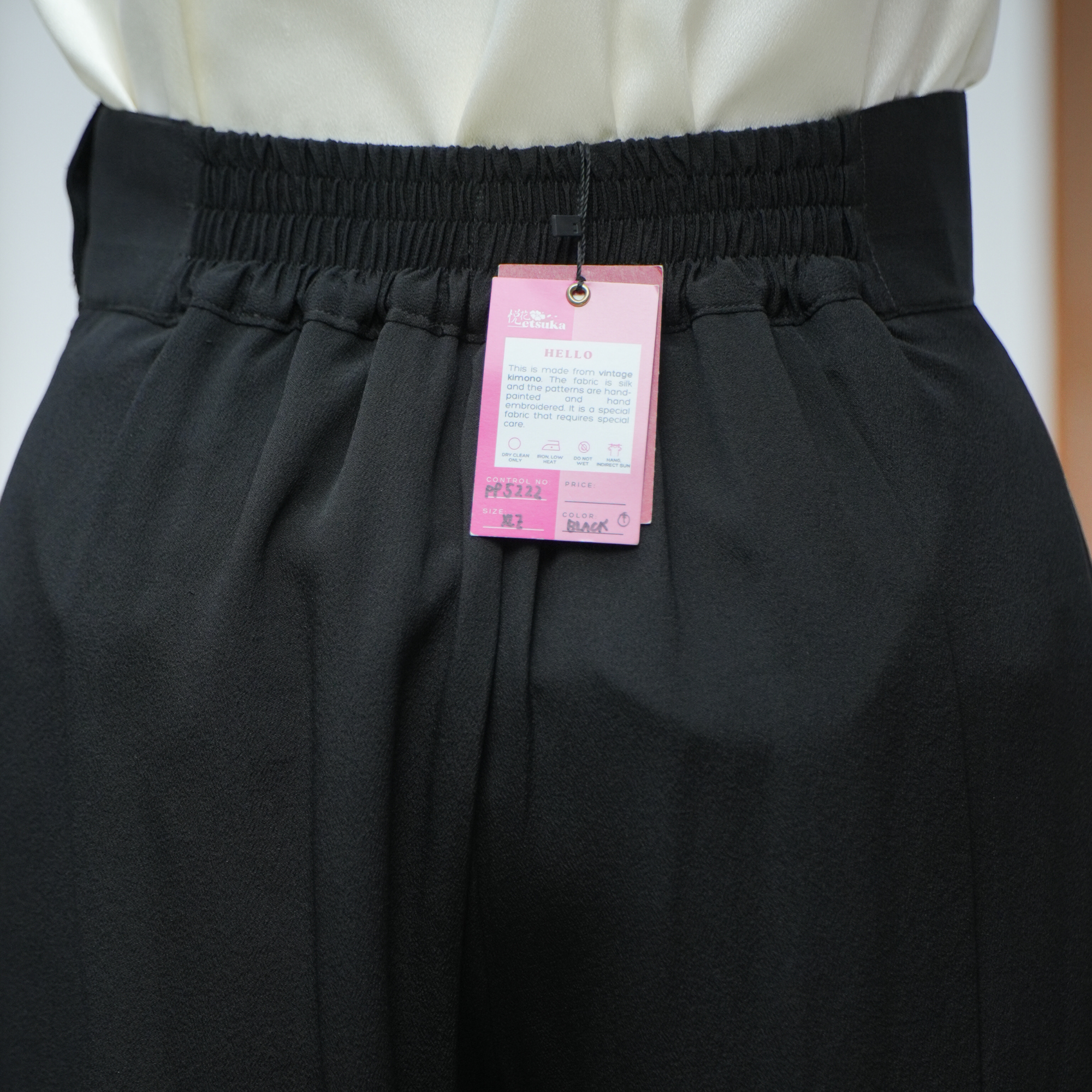 Premium On-hand: Black Palazzo Pants | XLZ | PP5222