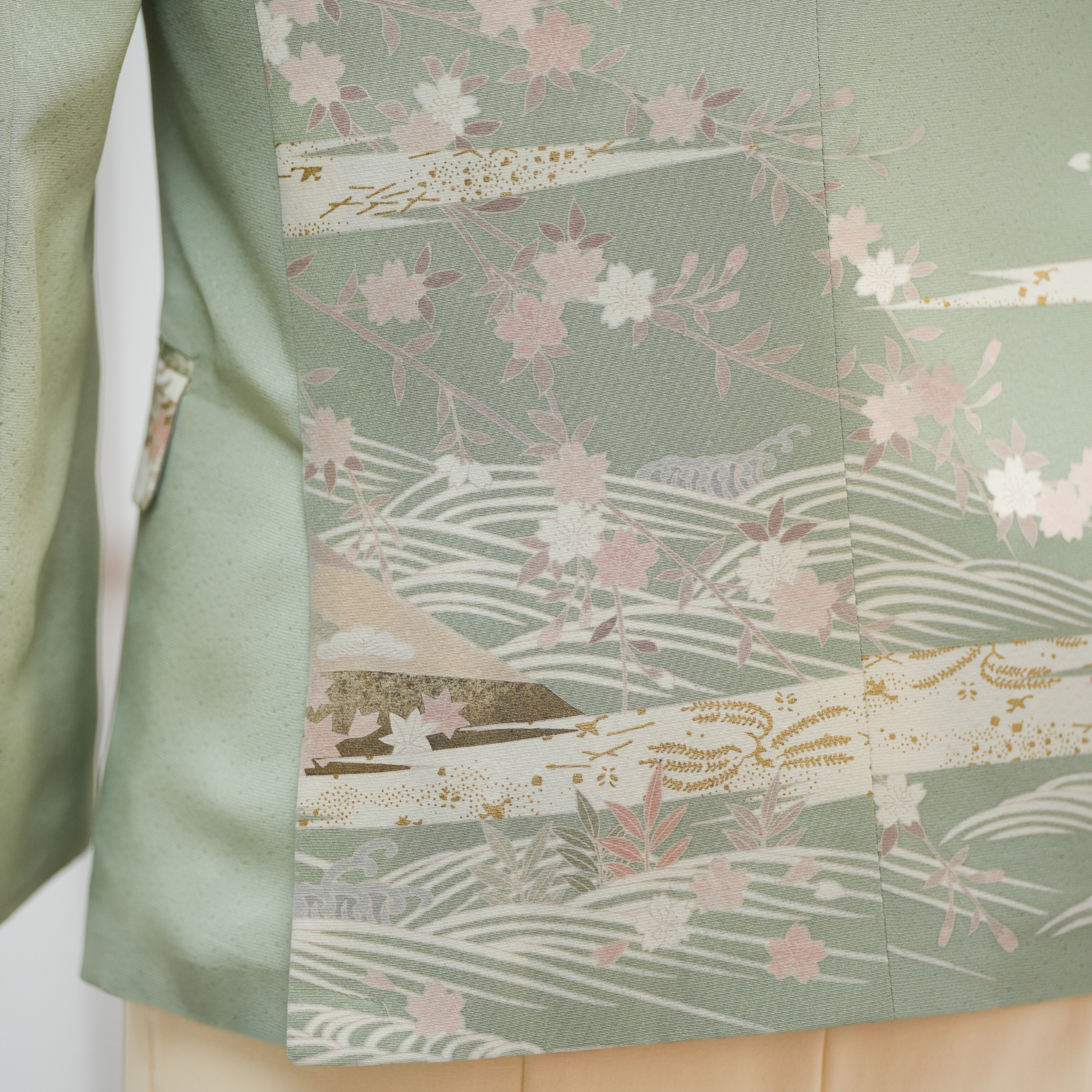 Premium On-hand item: Men's Suit Green | L | MS7071H