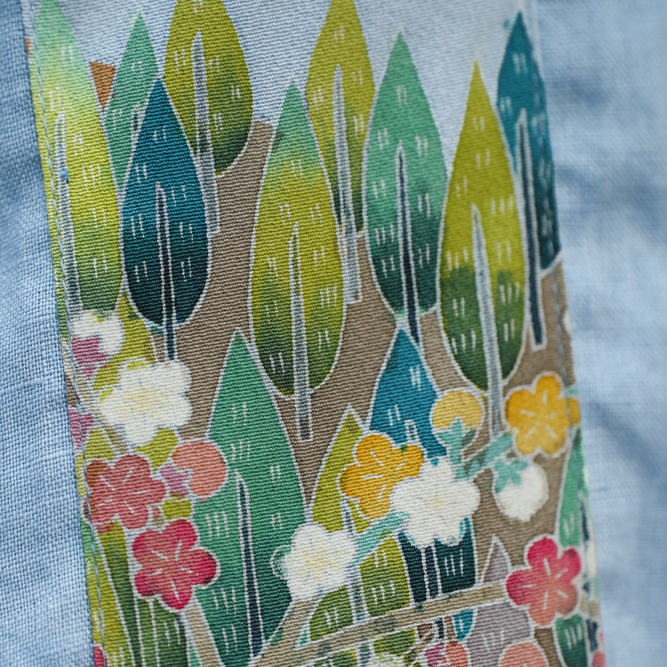 Premium On-hand: Blue Men's Linen Polo | LP7133 | L