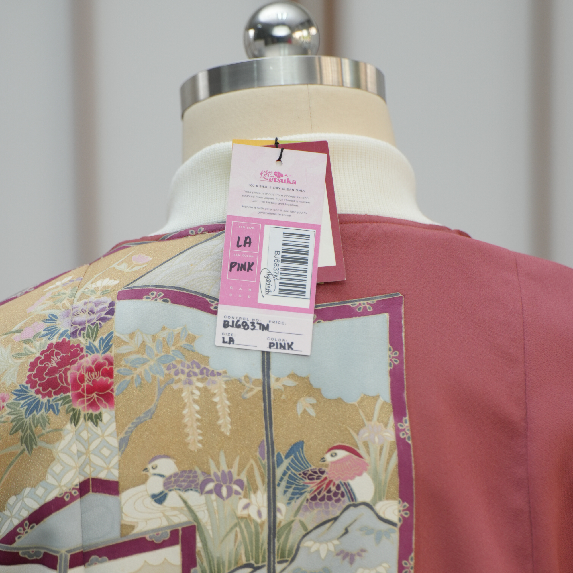 Premium On-hand item: Pink Bomber Jacket | LA | BJ6837M