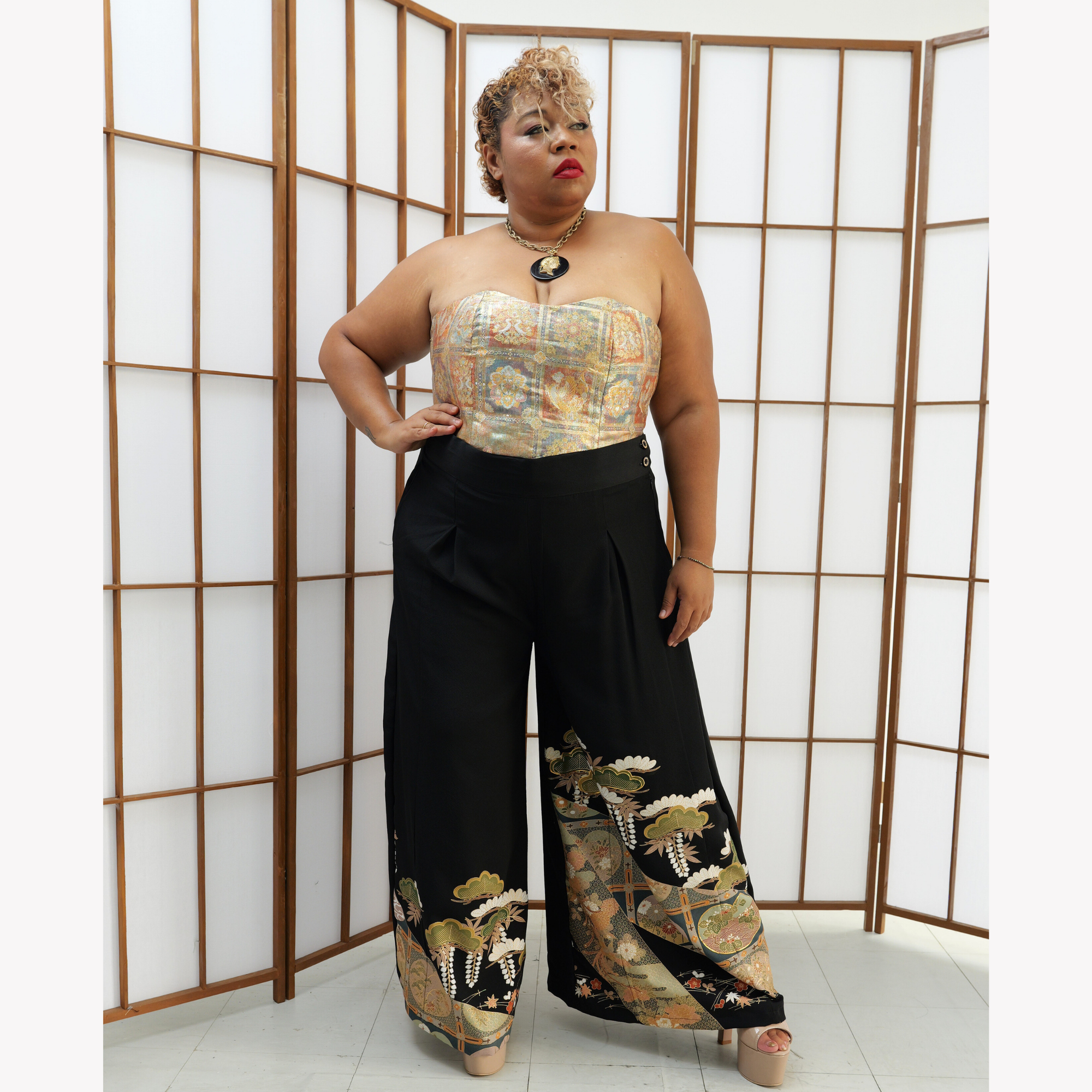 Premium On-hand: Palazzo Pants | 6XLZ | PP5219
