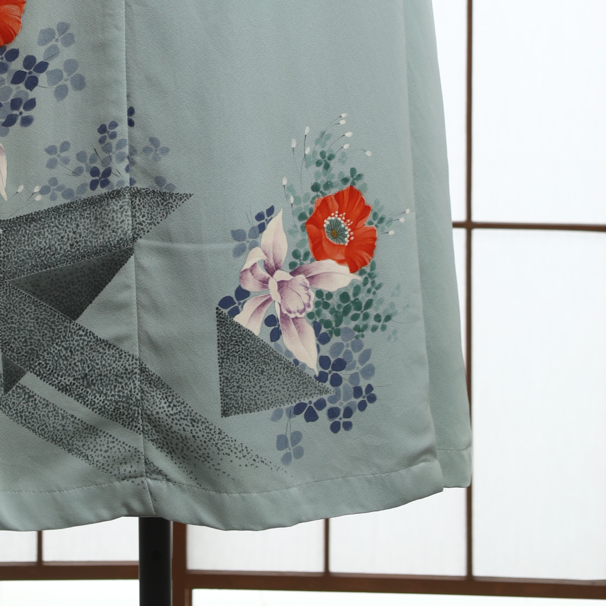 Premium On-hand: Blue Wrap skirt | WS7145Y | 2P