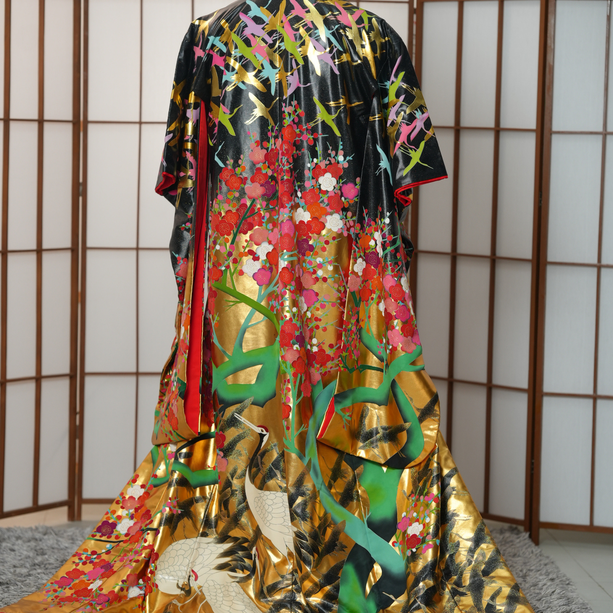 Premium Fabric: Feb19-01 Uchikake gold