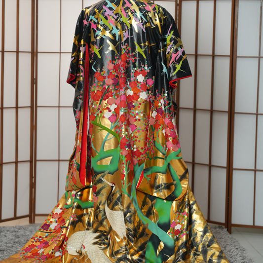 Premium Fabric: Feb19-01 Uchikake gold