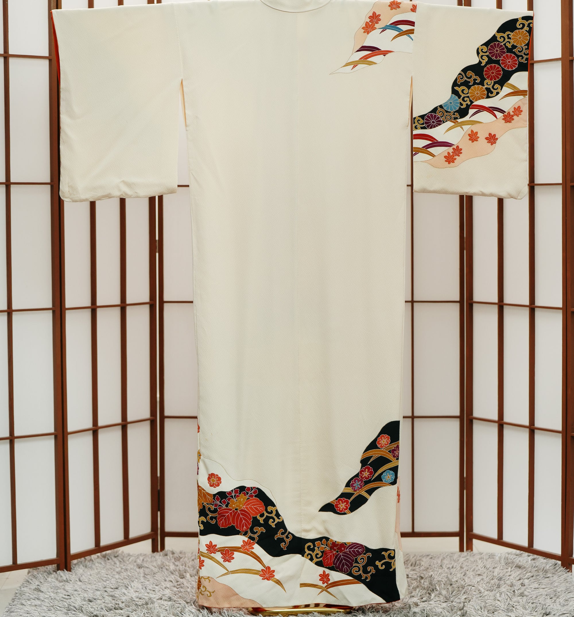Bai Fabric: 0416-30 | Cream Petal Garden