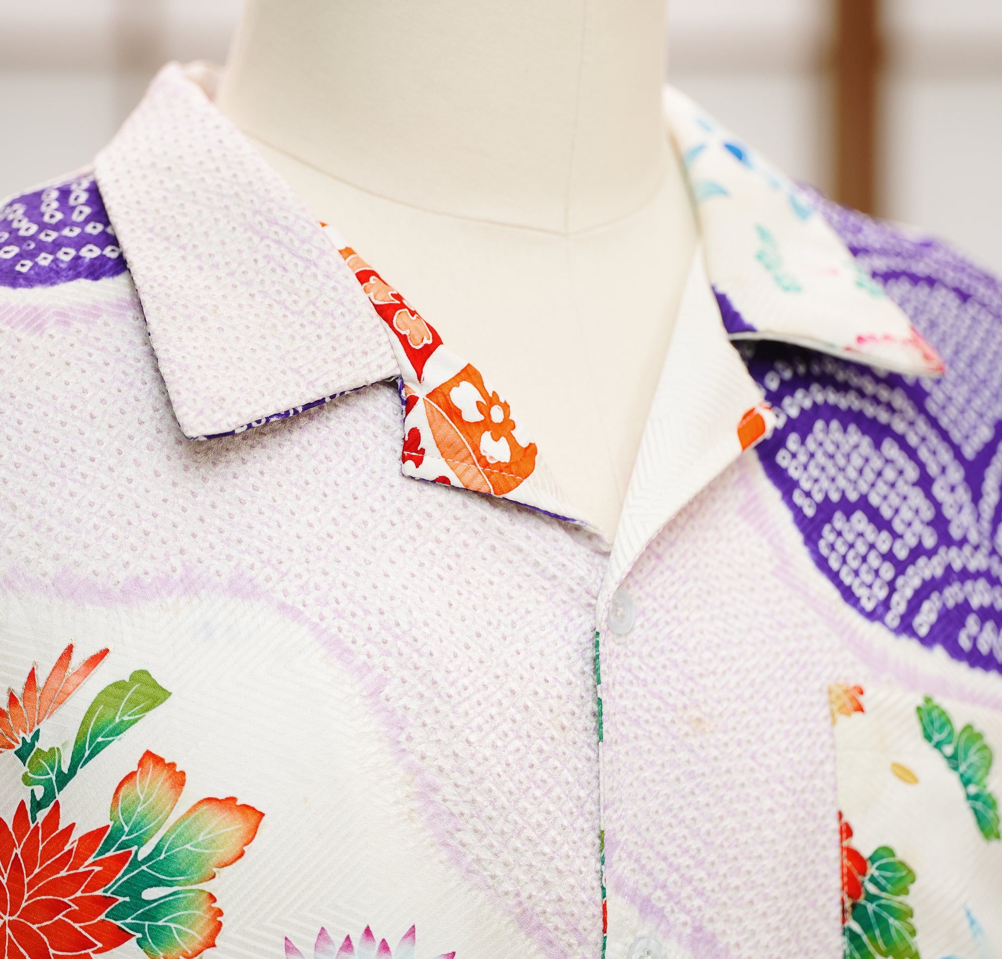 🎉 On-hand: Lavender Aloha shirt | XL | AS7515M (Mimi's Choice)
