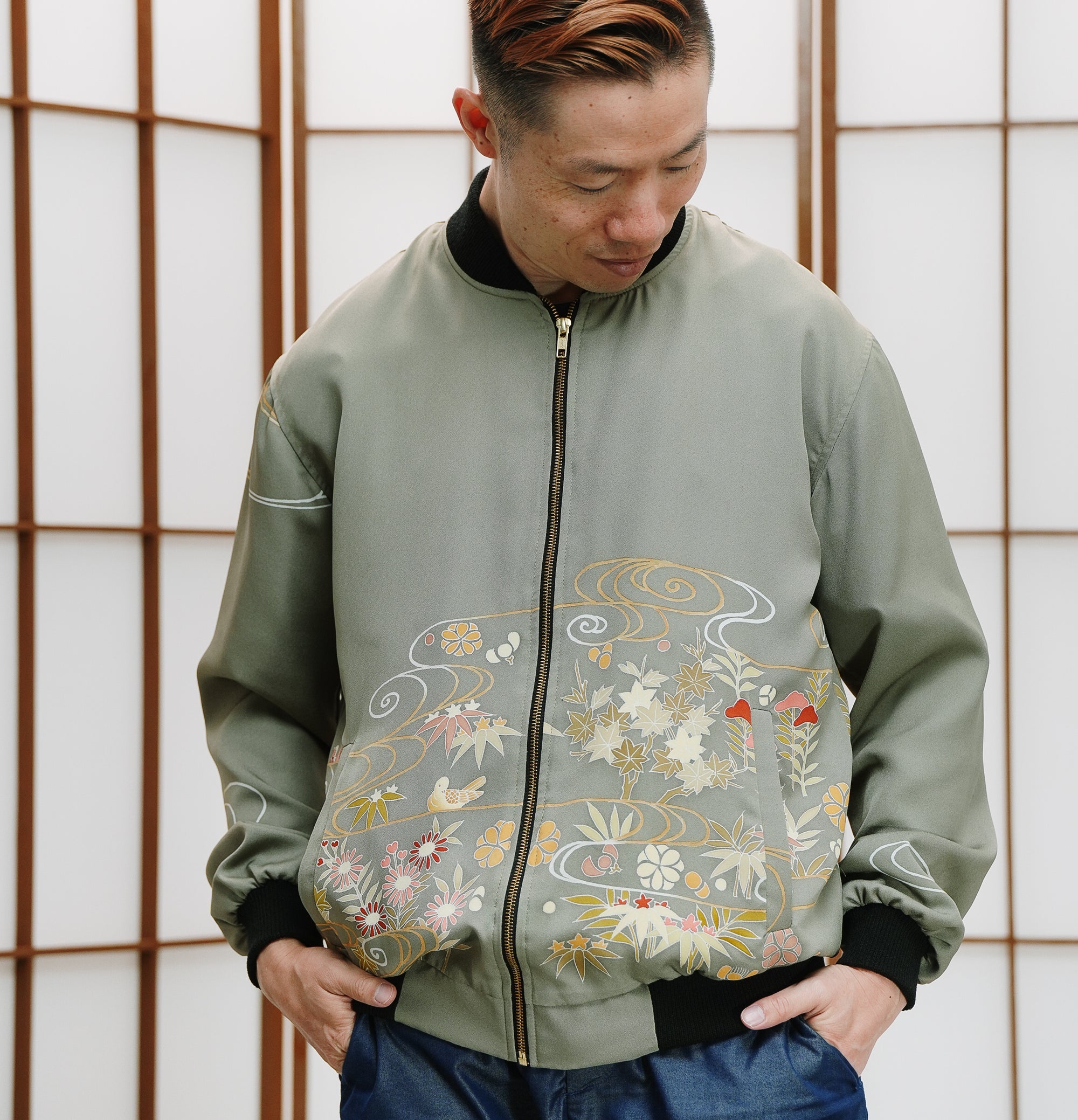 Premium On-hand: Green Men's Bomber Jacket | BJ5274 | L