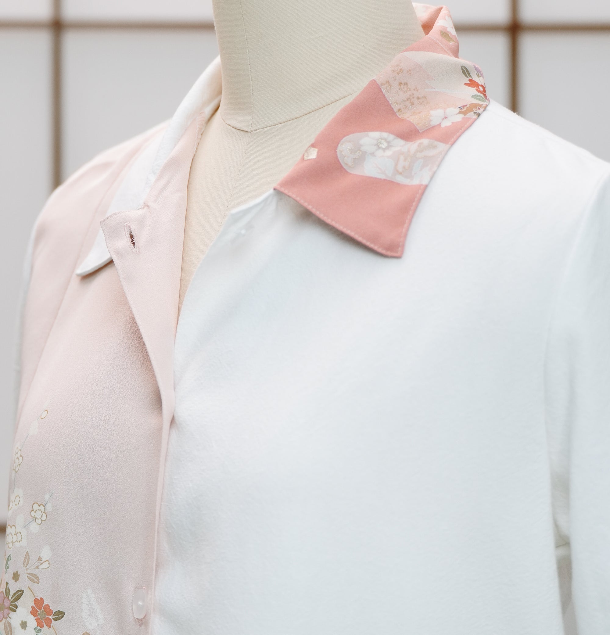 On-hand: Linen Cropped Polo | LCP7537A | Pink (L)