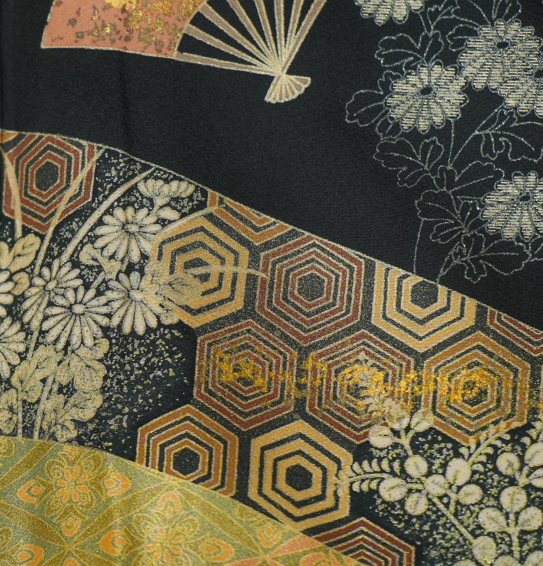 Premium Fabric SHO: 0422_05 | Black Gold-Sensu