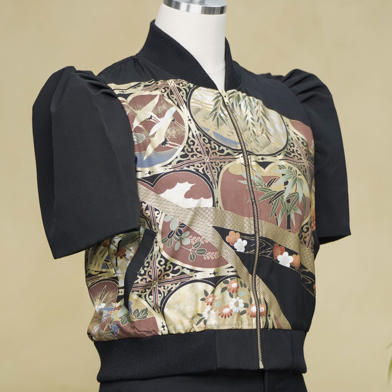 On-hand item: Filipiniana Bomber Jacket | Black | FBJ8359M | Large (SO M)
