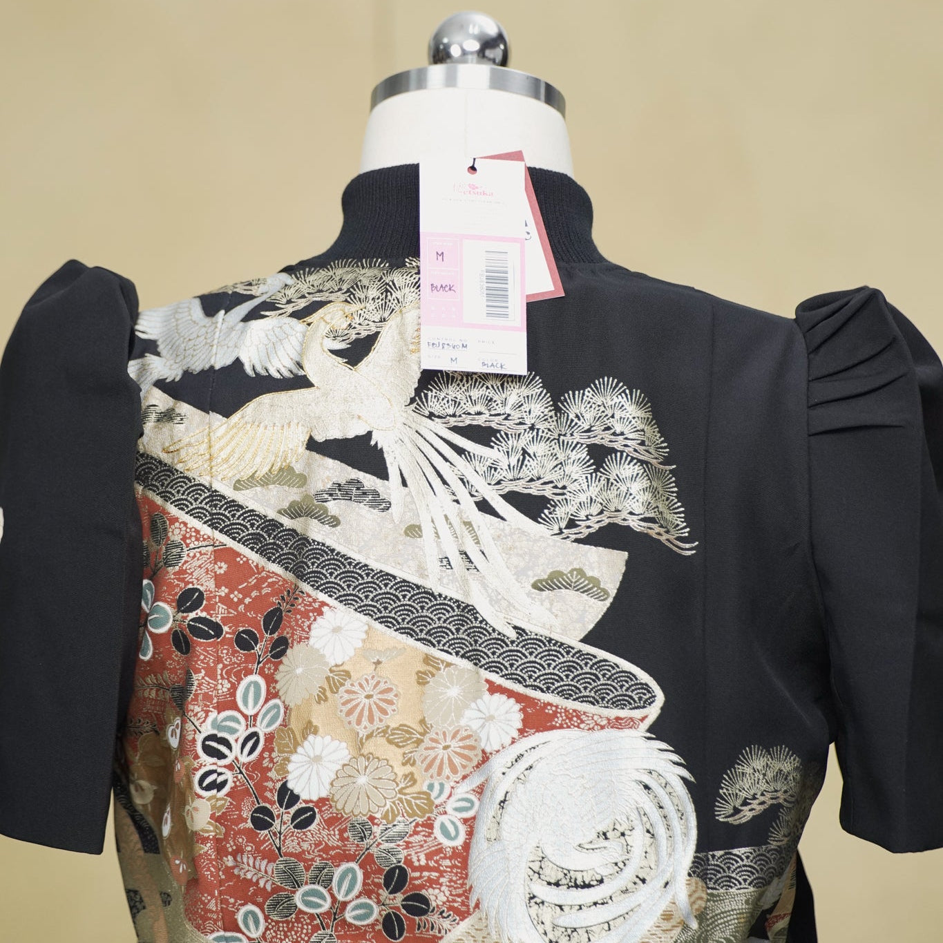 On-hand item: Filipiniana Bomber Jacket | Black | FBJ8360M | Medium (SO M)