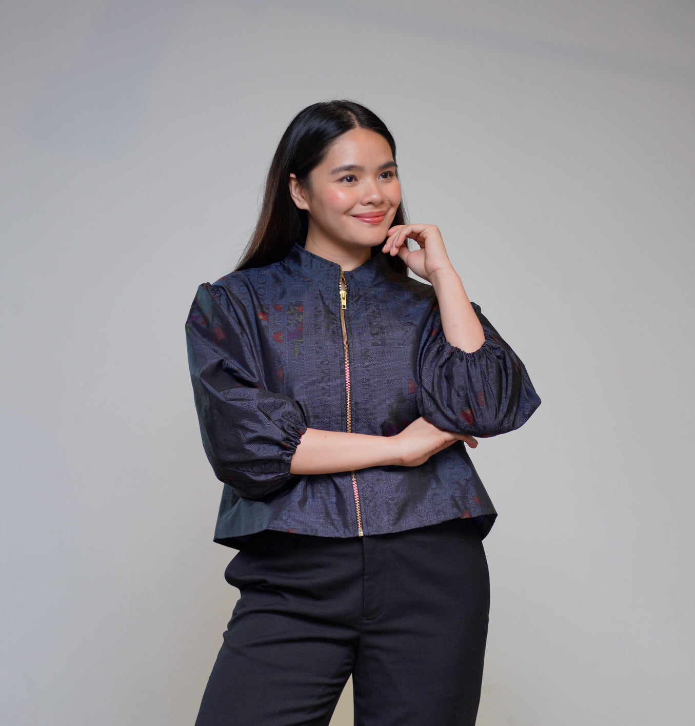 Premium On-hand item: Blue Puff Jacket | XLB | PJ8373M