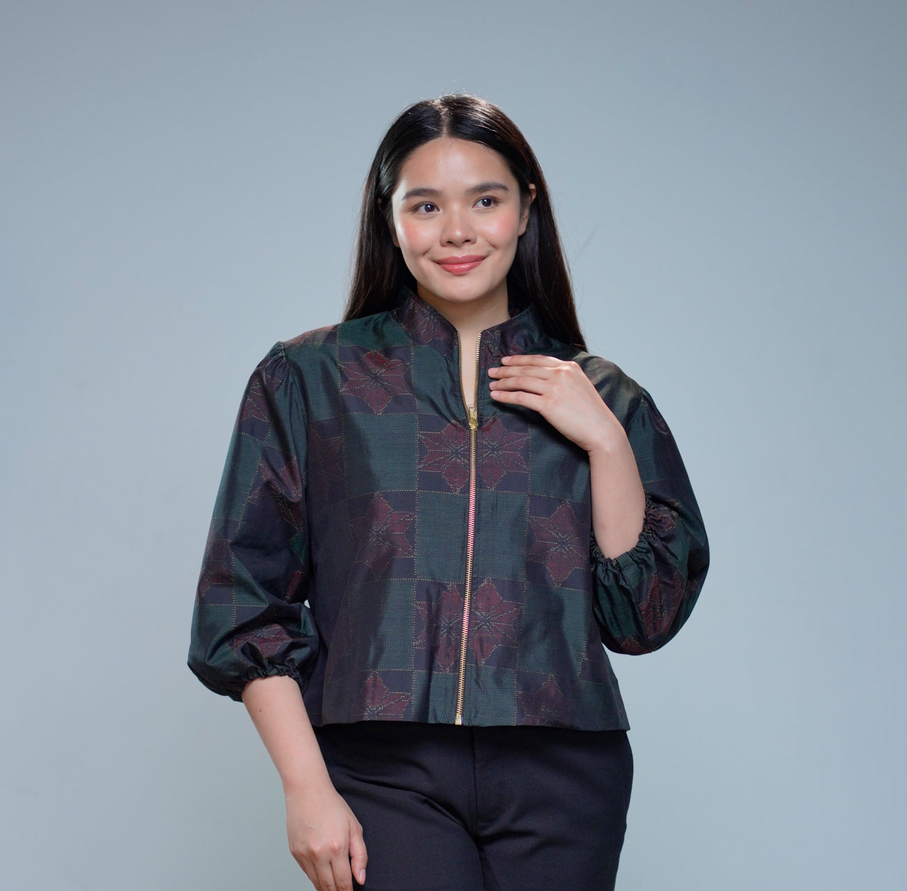 Premium On-hand item: Green Puff Jacket | XLB | PJ8378M