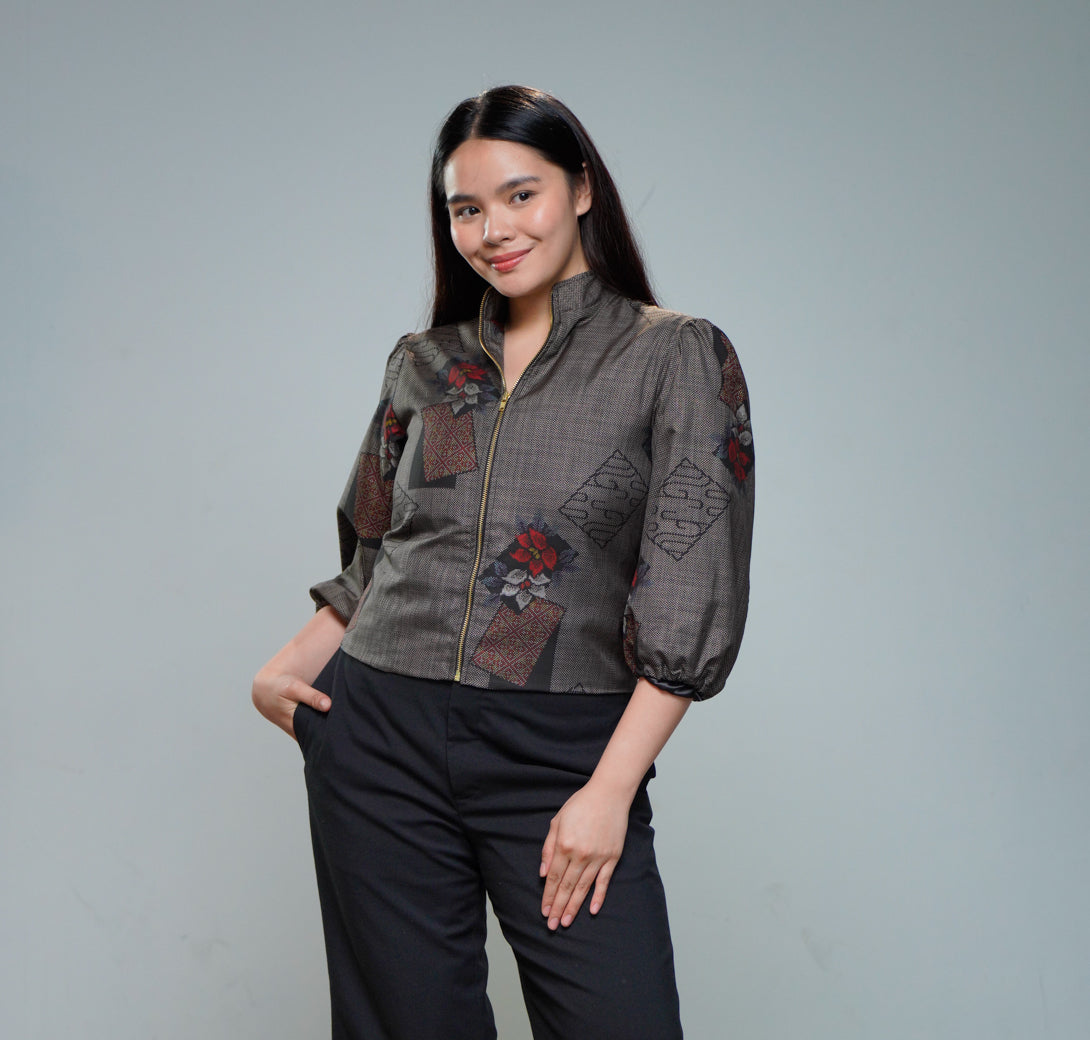 Premium On-hand item: Brown Puff Jacket | Large | PJ8343M (SO M)