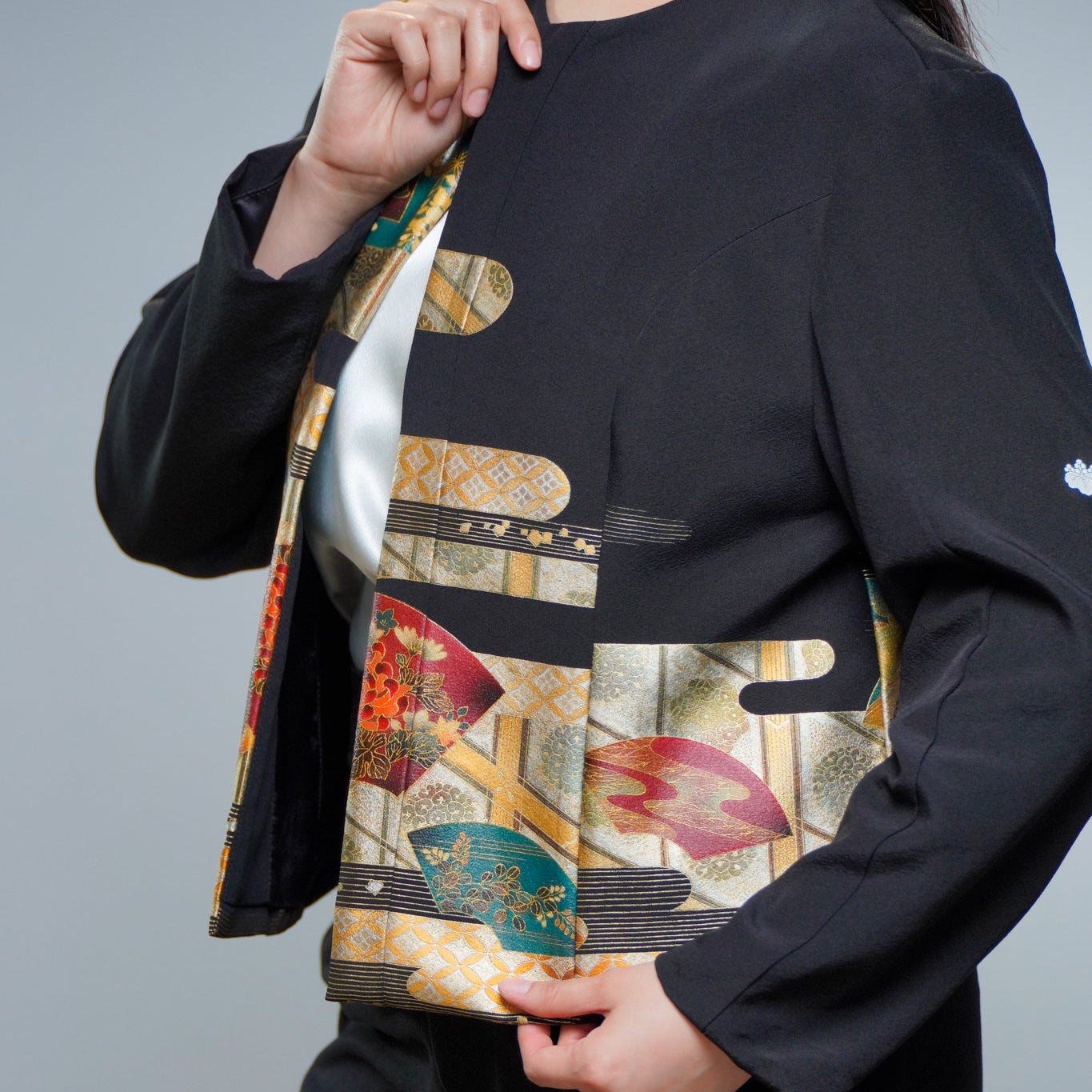 Premium On-hand item: Black Office Blazer | OFB6296 | Large