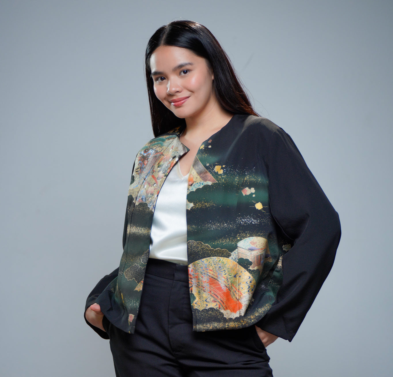 Premium On-hand item: Black Office Blazer | XL (SO M)