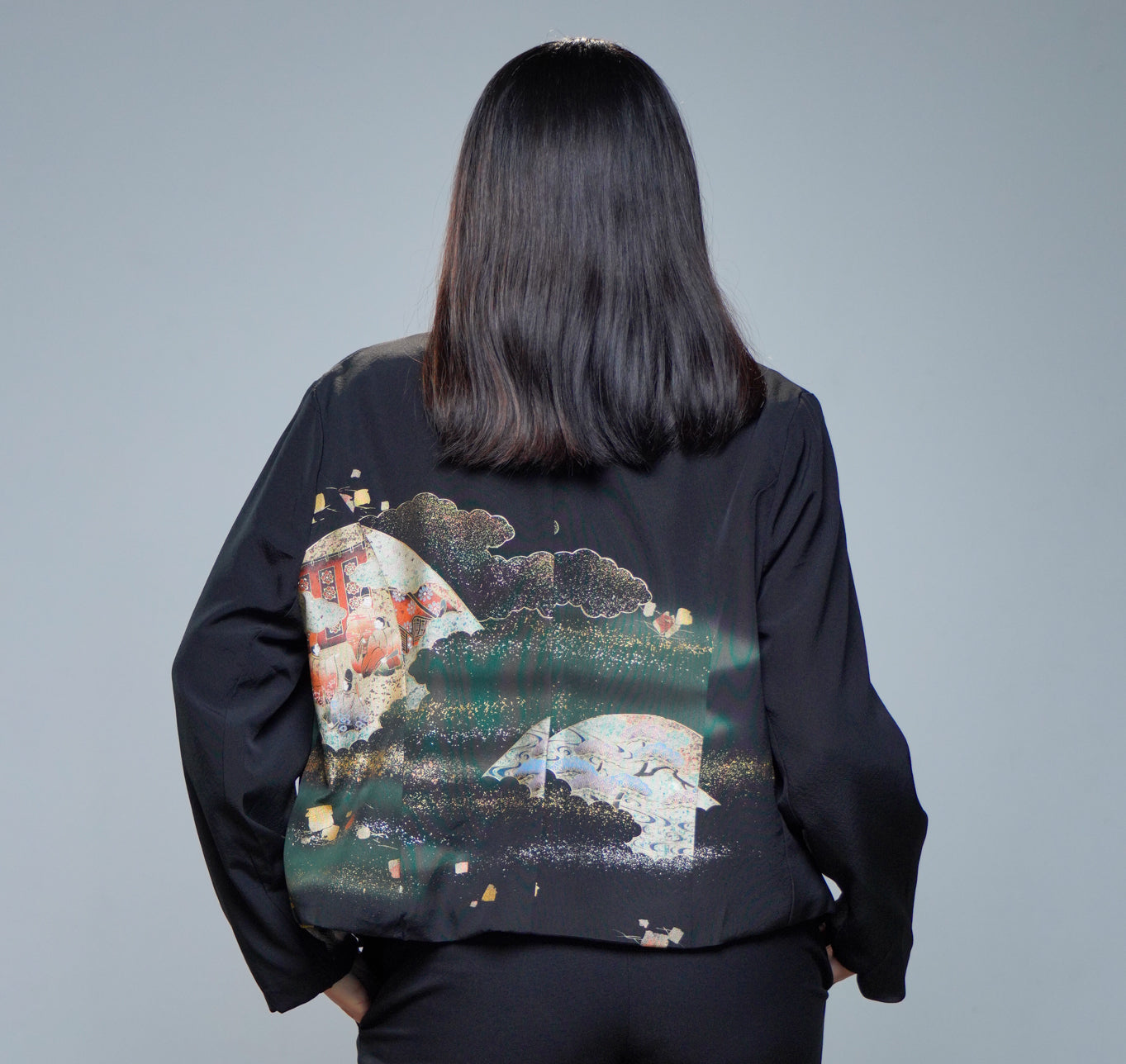 Premium On-hand item: Black Office Blazer | XL (SO M)