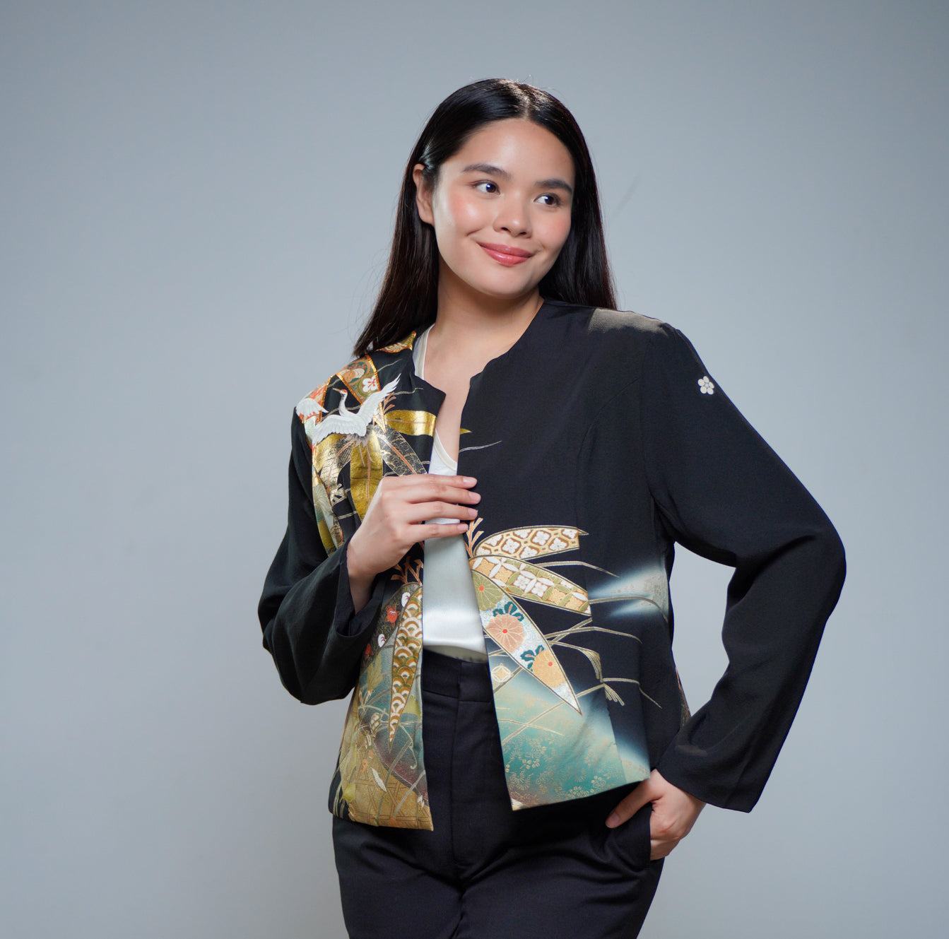 Premium On-hand item: Black Office Blazer | LB (SO M)