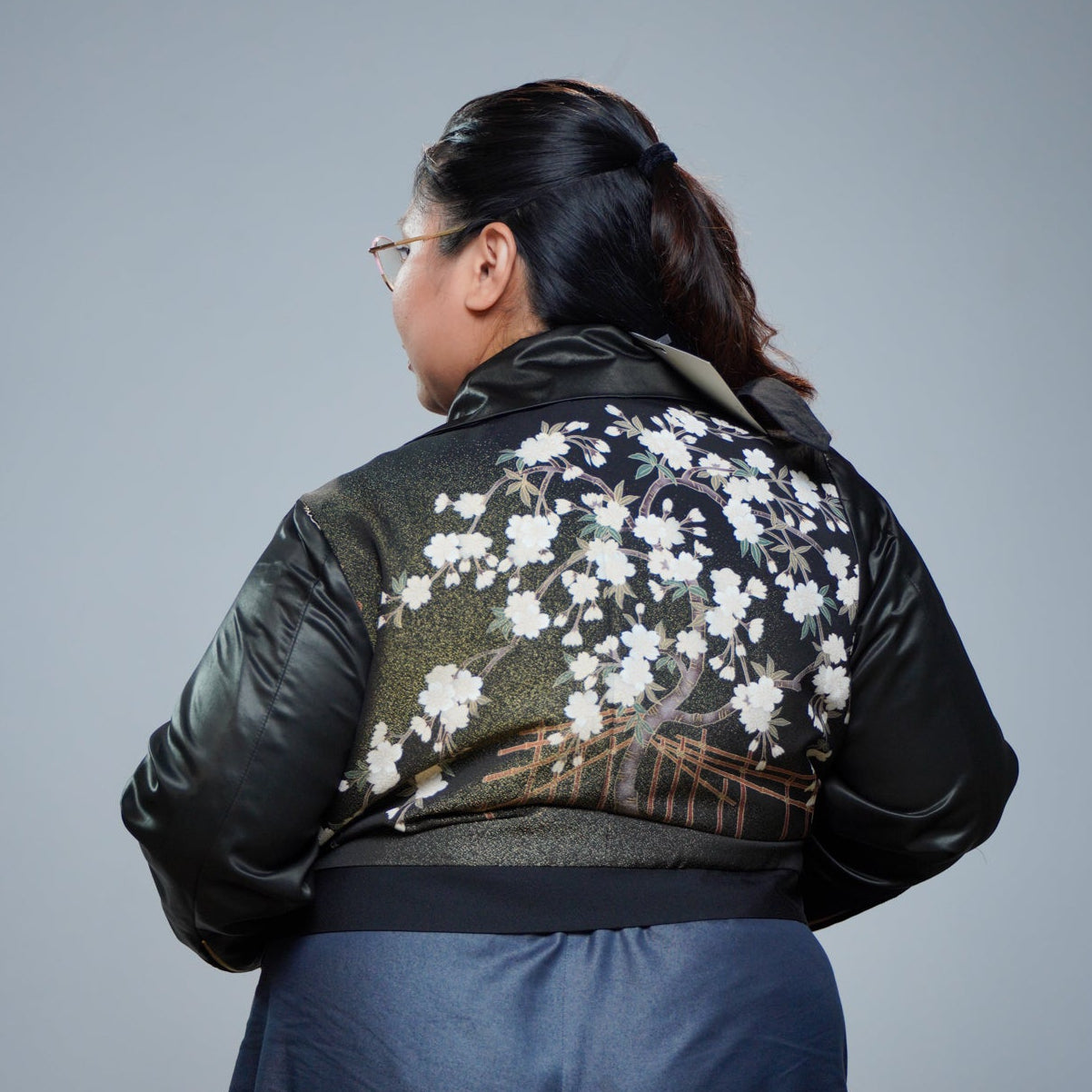 Coming Soon - On-hand: Silk Leather Biker Jacket | XL | SBK8459