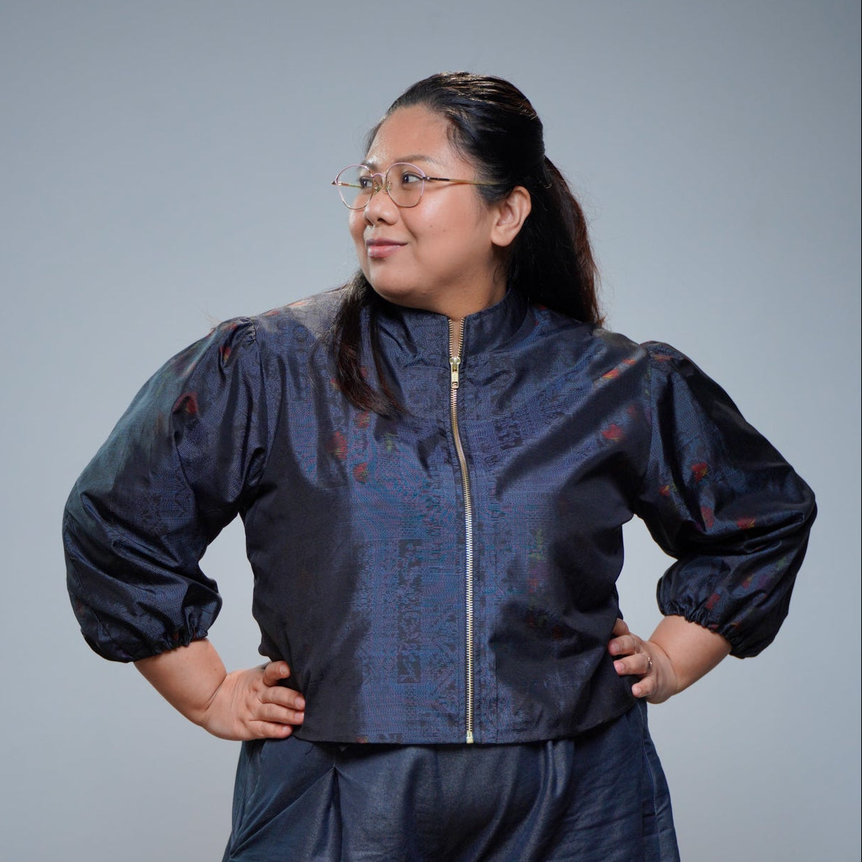 Premium On-hand item: Blue Puff Jacket | XLB | PJ8373M