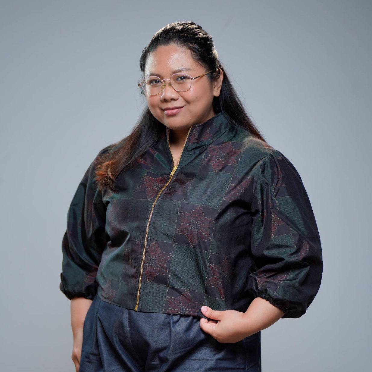 Premium On-hand item: Green Puff Jacket | XLB | PJ8378M