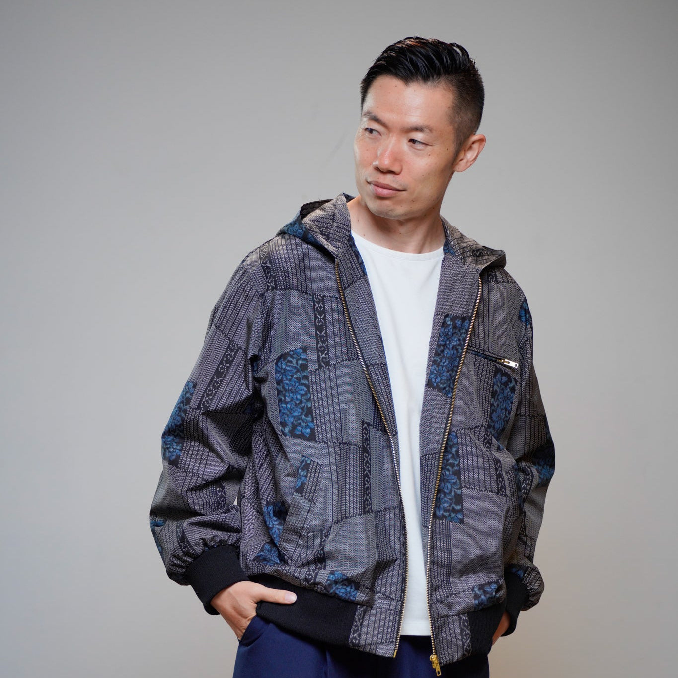 Check 🔥Premium On-hand: Black Loose Fit Oshima Men's Bomber Jacket | LBJ8336M | Large | so-m