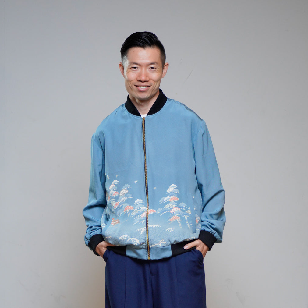 Premium On-hand: Blue Men's Bomber Jacket | BJ8152M | XL