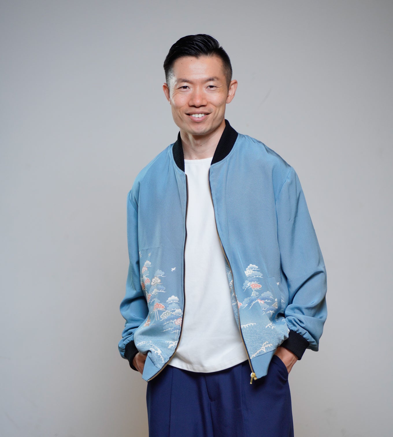 Premium On-hand: Blue Men's Bomber Jacket | BJ8152M | XL