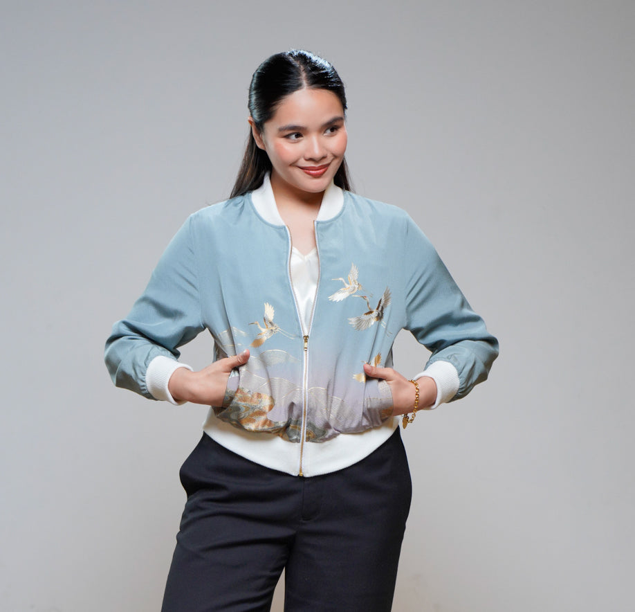 Premium On-hand: Bomber Jacket |  BLUE | BJ8329M | MB (SO M)