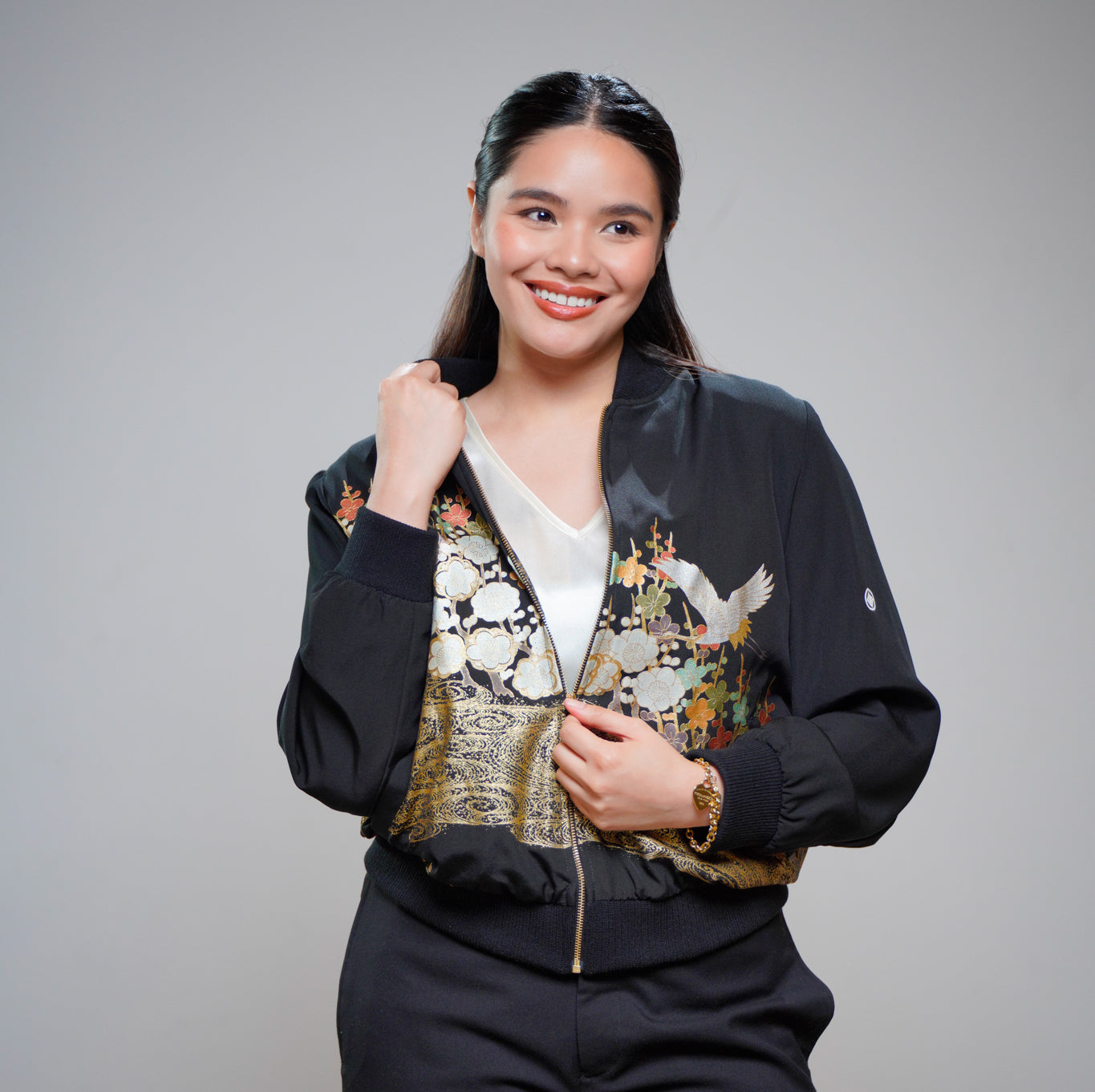 Premium On-hand: Bomber Jacket | Black | BJ8302Y | XLB