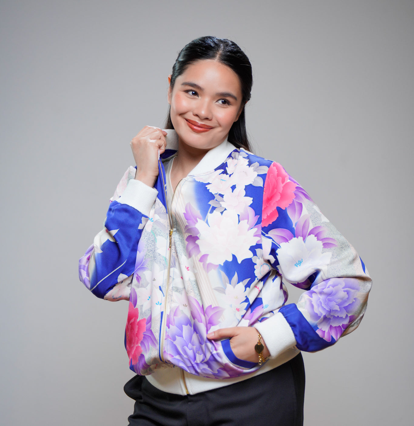 Premium On-hand: Bomber Jacket | Blue | BJ8301Y | XLA