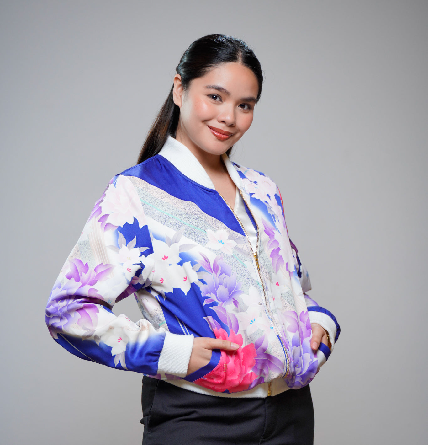 Premium On-hand: Bomber Jacket | Blue | BJ8301Y | XLA