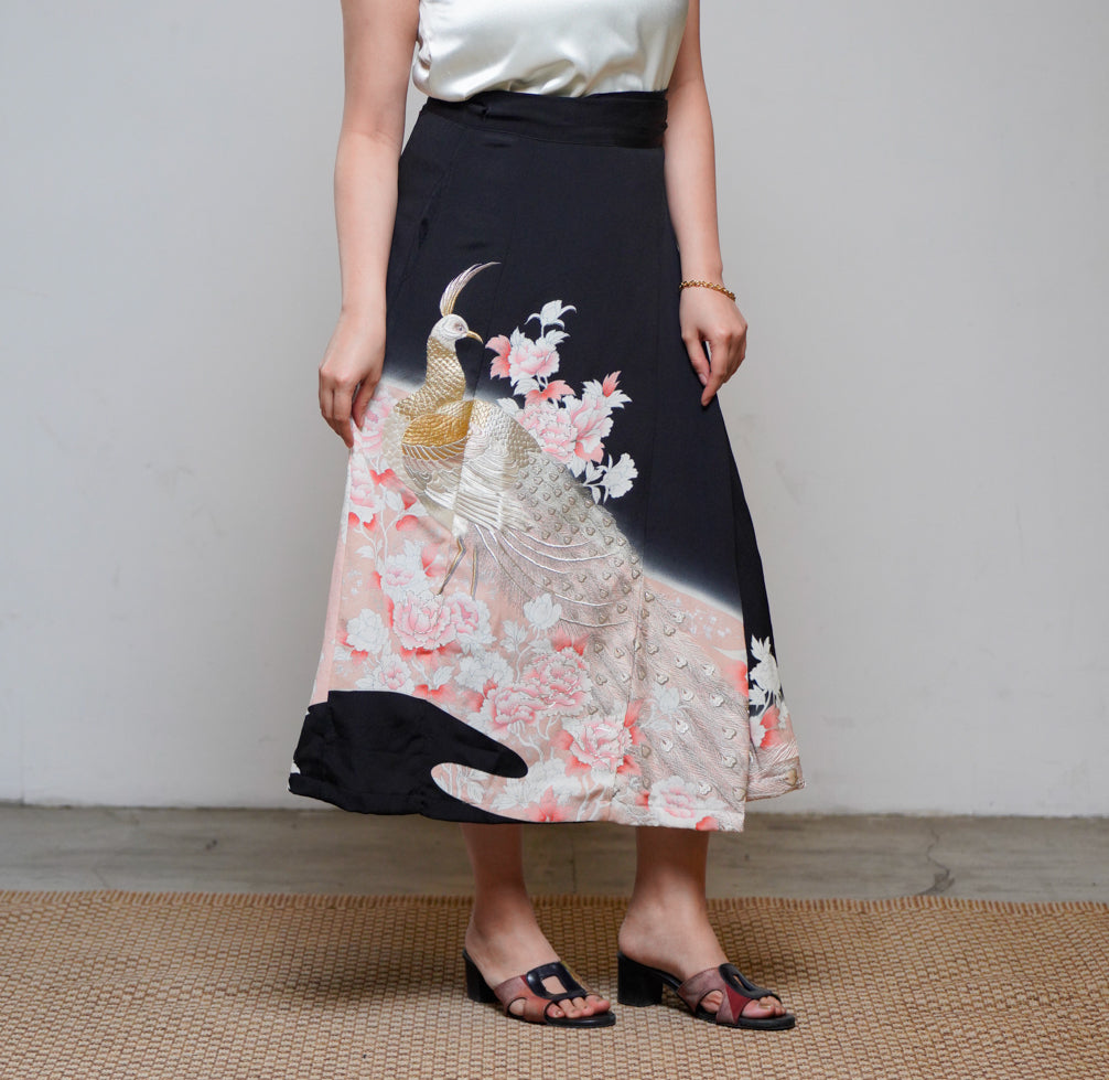 Premium On-hand: Black Wrap Skirt | 1P | WS8143Y