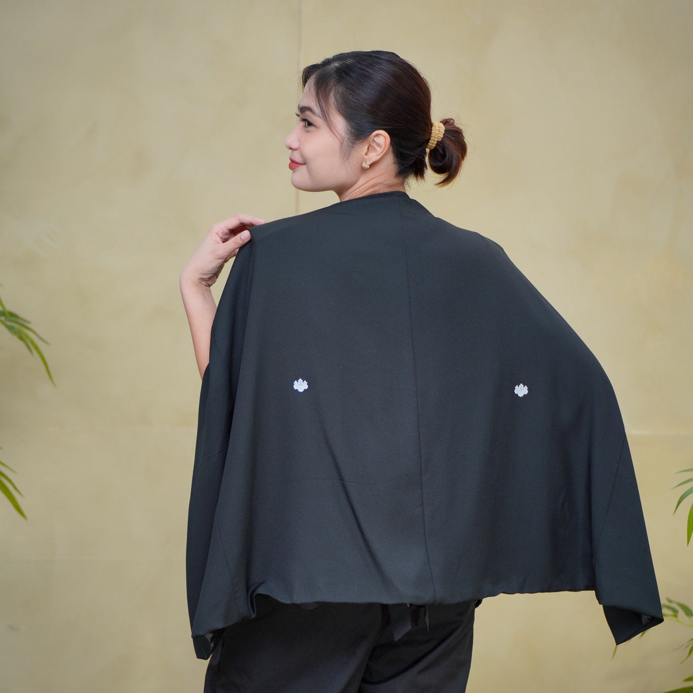 Premium On-hand: Cape Blazer | CB5443 | Black | XL