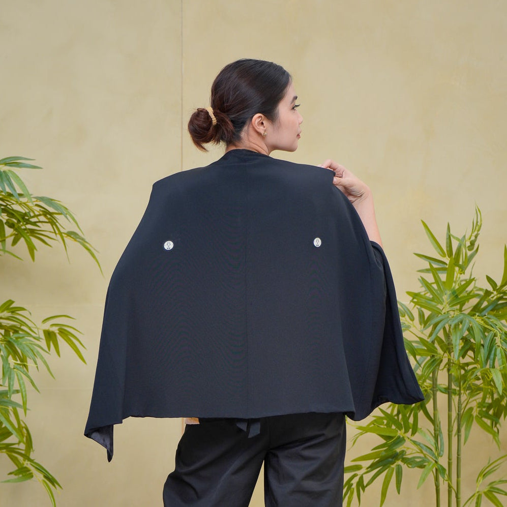 Premium On-hand: Cape Blazer | CB8406M | Black | XL