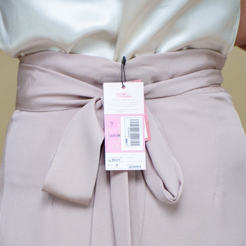 Premium On-hand: Lavender Wrap Skirt | 1T | WS8394Y -O