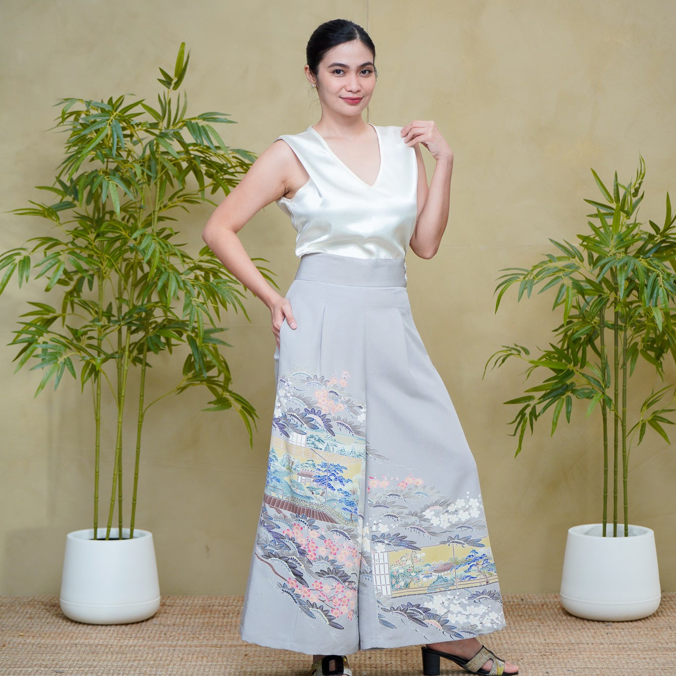 Premium On-hand:  Lavender Palazzo Pants | LB | PP8047
