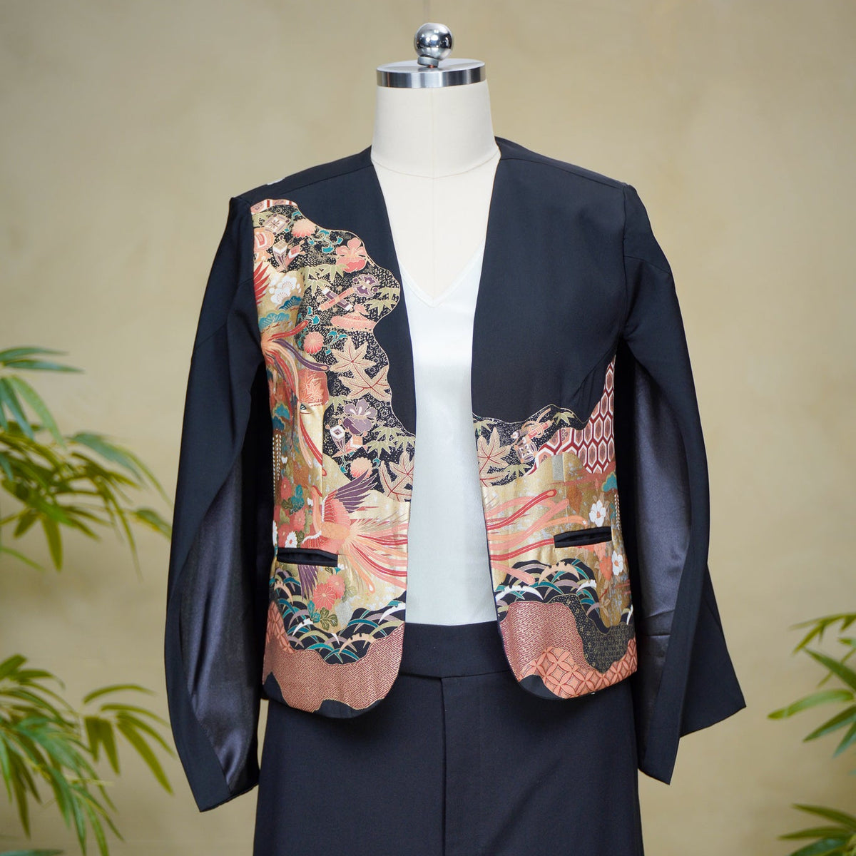 Premium On-hand: Cape Blazer | CB8408M | Black | XL