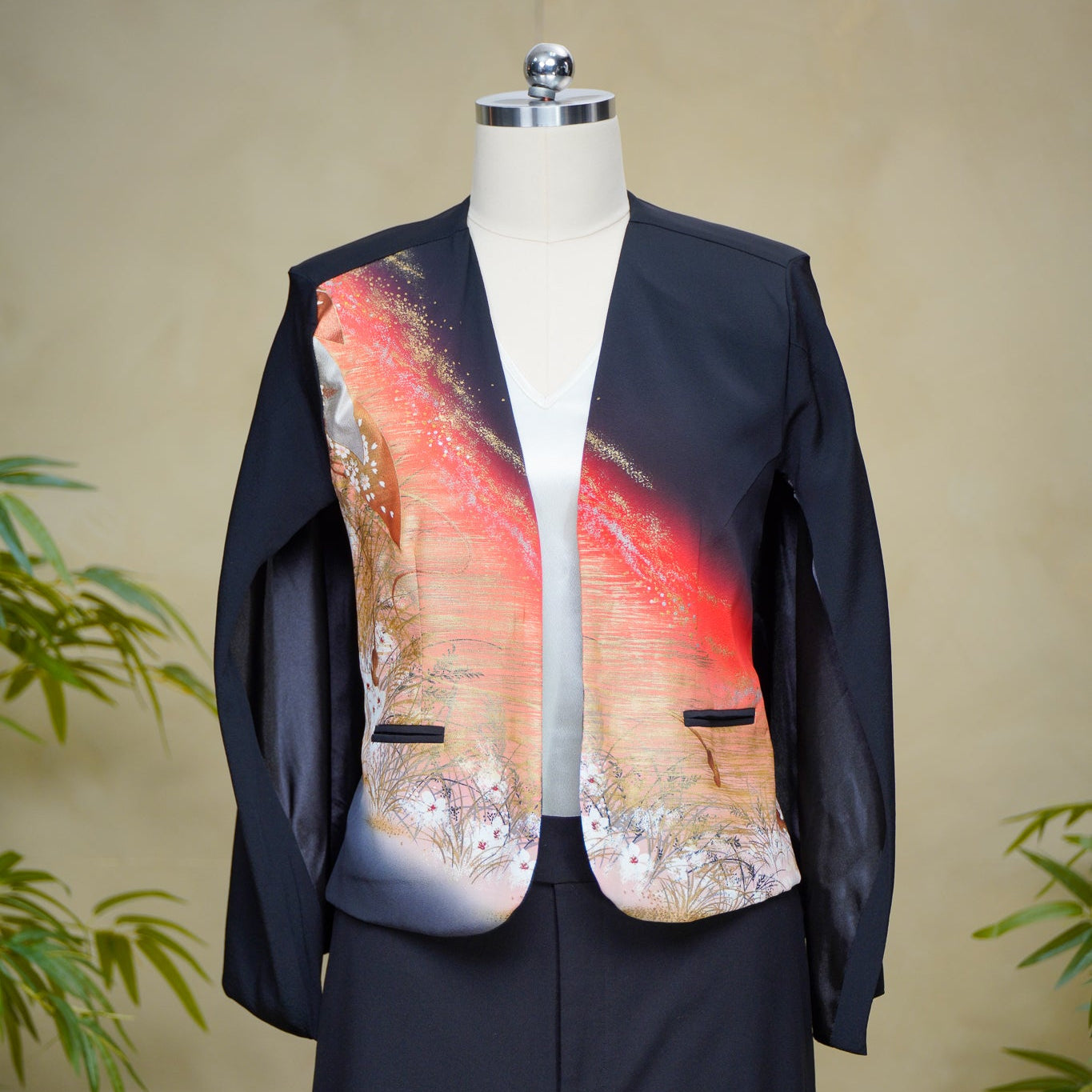Premium On-hand: Cape Blazer | CB8406M | Black | XL