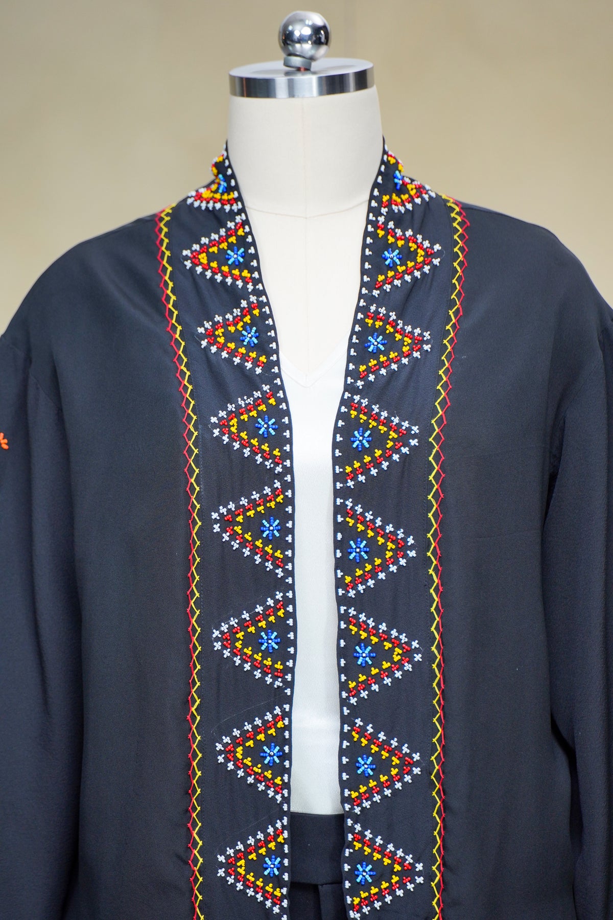 On-hand: Black Beaded Blazer | 2T | BB8445 -SMF