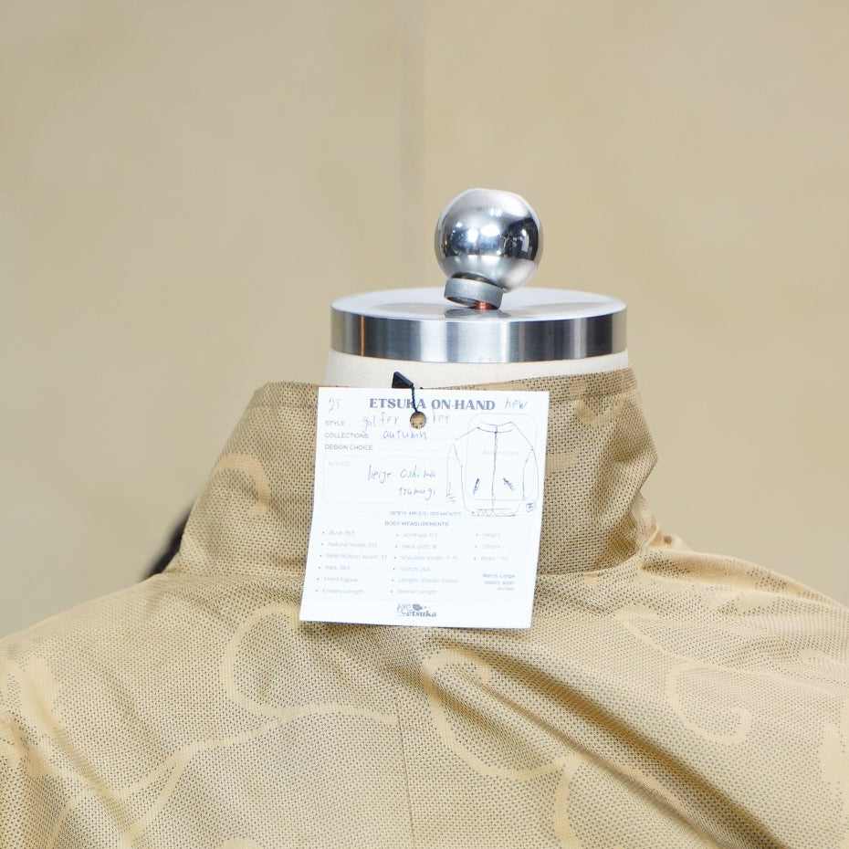 Coming Soon - On-hand item: Gold Golfer Jacket | Large