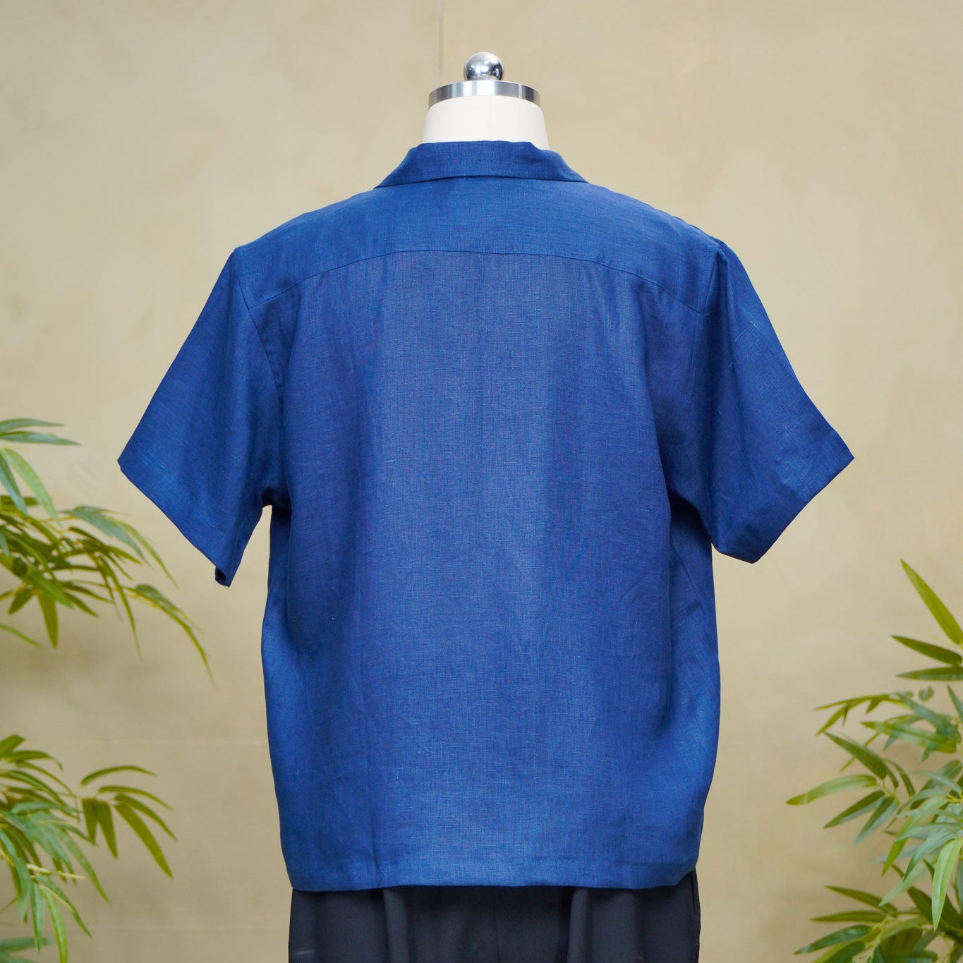 Premium On-hand: Navy Men's Linen Polo | Large | LP8438H