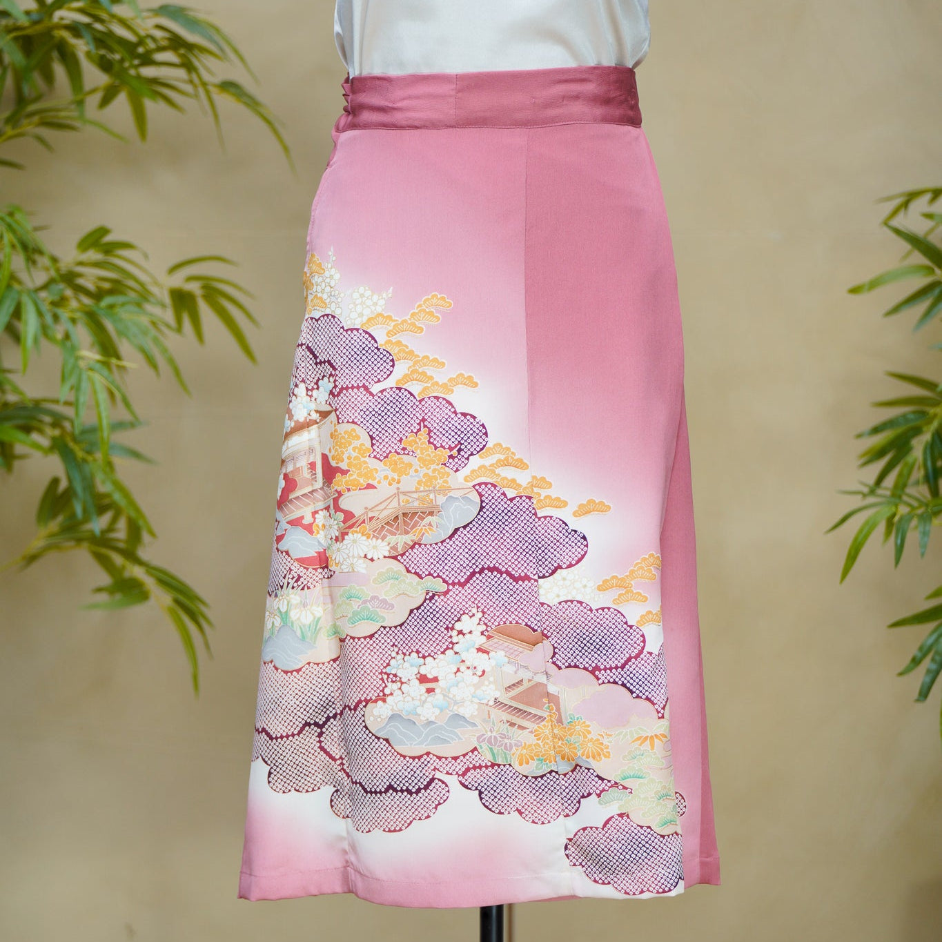 Premium On-hand: Pink Wrap Skirt | 2P | WS8396Y
