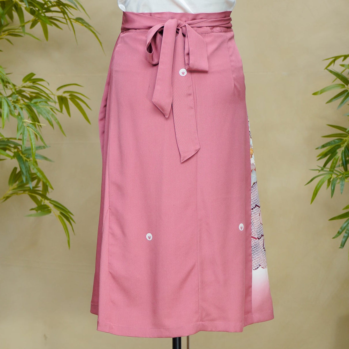 Premium On-hand: Pink Wrap Skirt | 2P | WS8396Y
