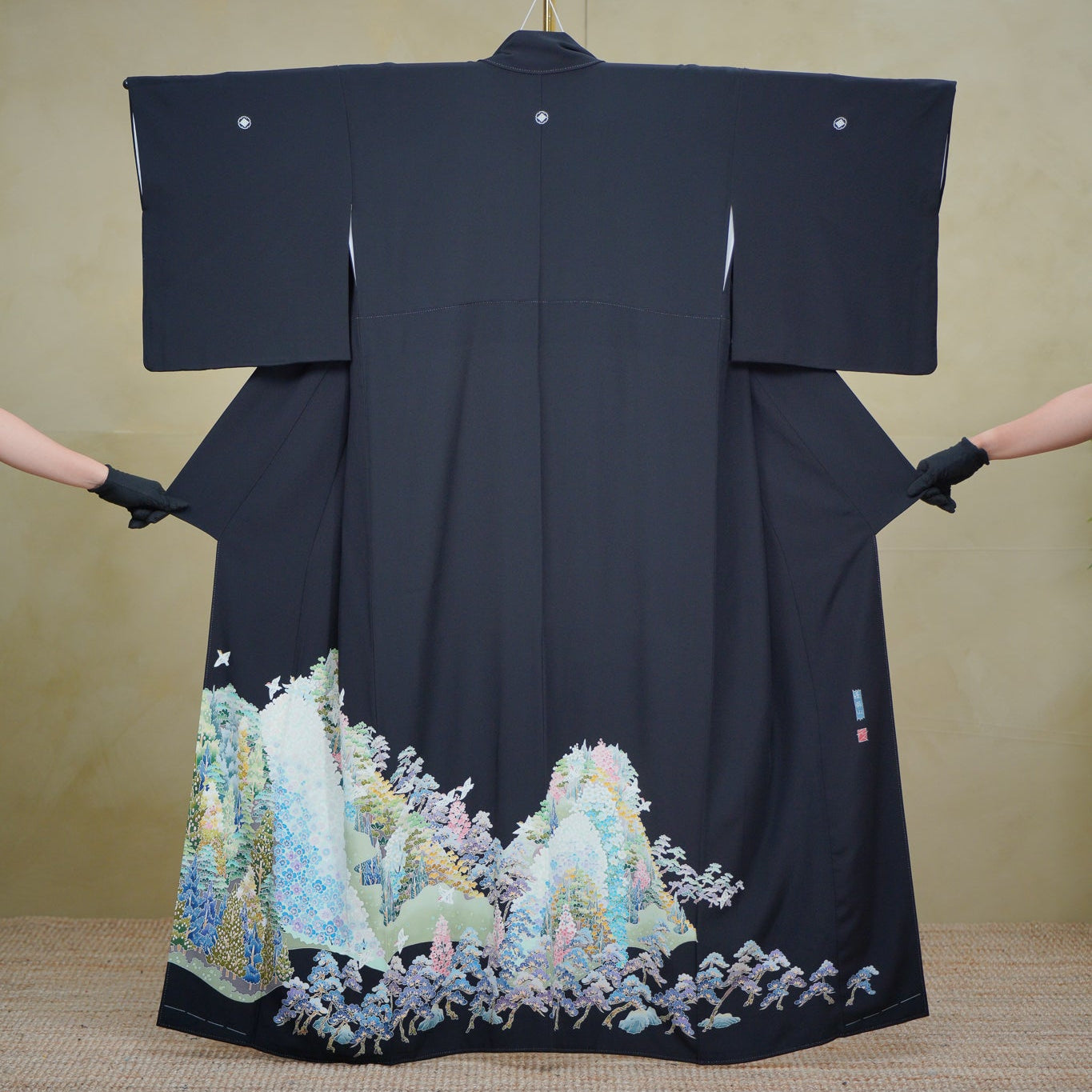 Premium Sho Fabric: 0801_05 | Heaven's Waterfall | Yuzen!!!